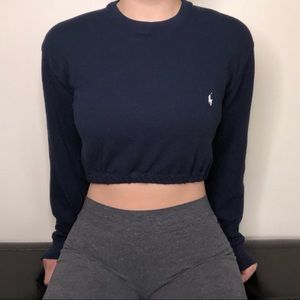 Polo Ralph Lauren Cropped Long Sleeve